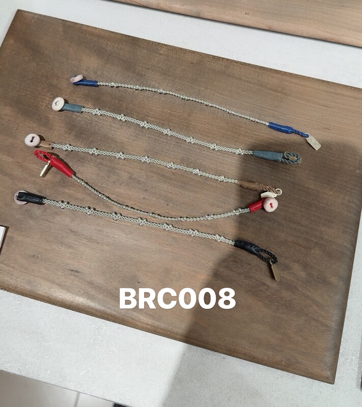 National Brc008 Japan Yohei Noguchi Noguchi Yohiyo Silver Bead Braided Bracelet