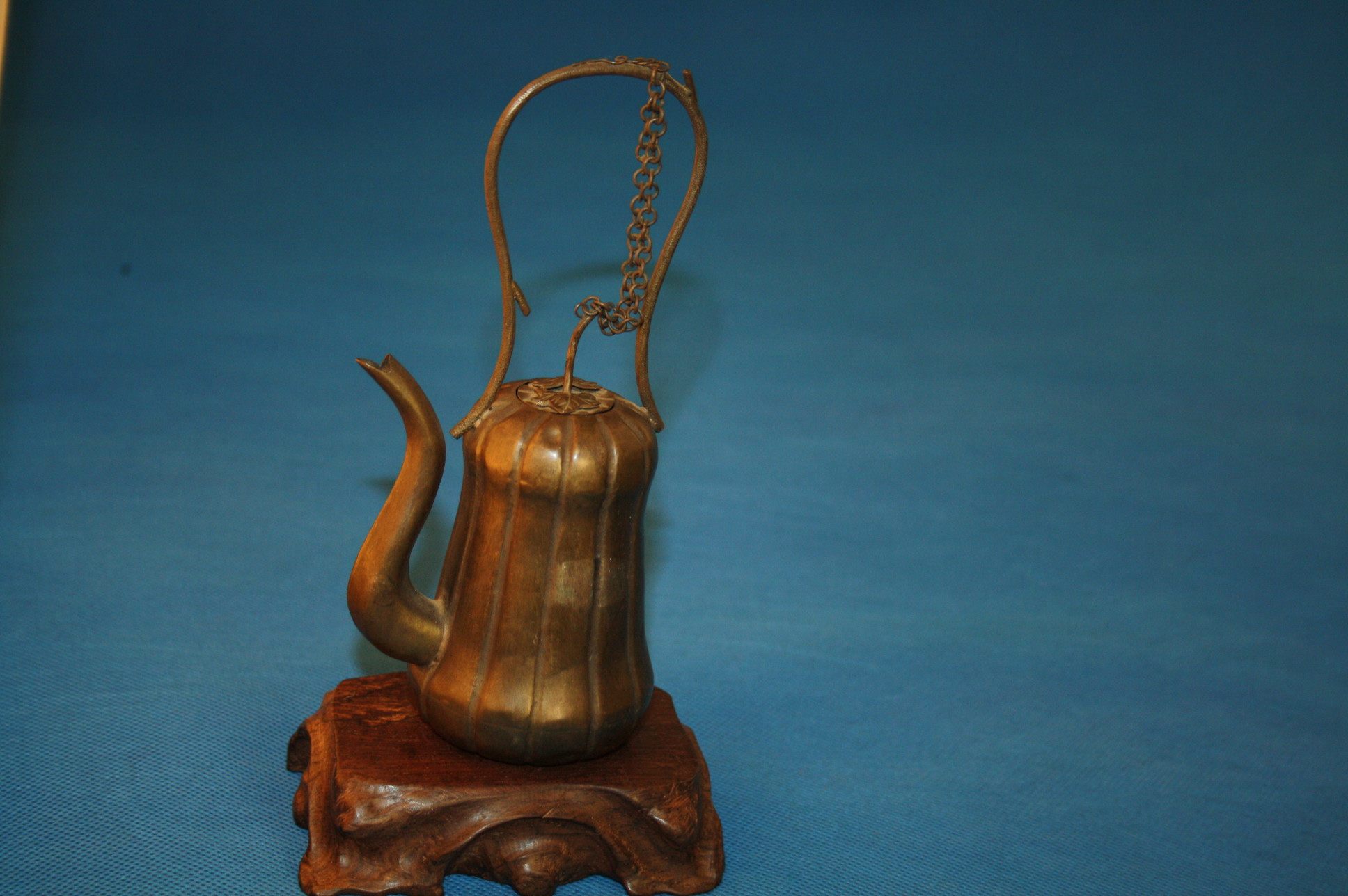 Old foreign trade pattern silver gilt gilt beam gourd pot Old boutique pattern silver gilt beam pot Old wine set