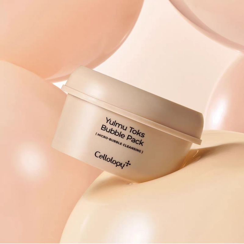 Cellology Coix Seed Bubble Purifying Cleansing Mask 100g Bubble Mask Cleansing Silicone Brush Cellology Coix Seed Bubble Purifying Cleansing Mask 100g Bubble Mask Cleansing Silicone Brush