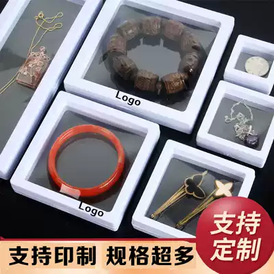 Transparent suspension film rack PE film storage box jewelry display box jewelry display box jewelry rack bracelet box ear needle box jewelry transparent box