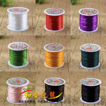 Handball handstring DIY elastic cord elastic rope jadeite beads wearing handstring rubber string bead rope