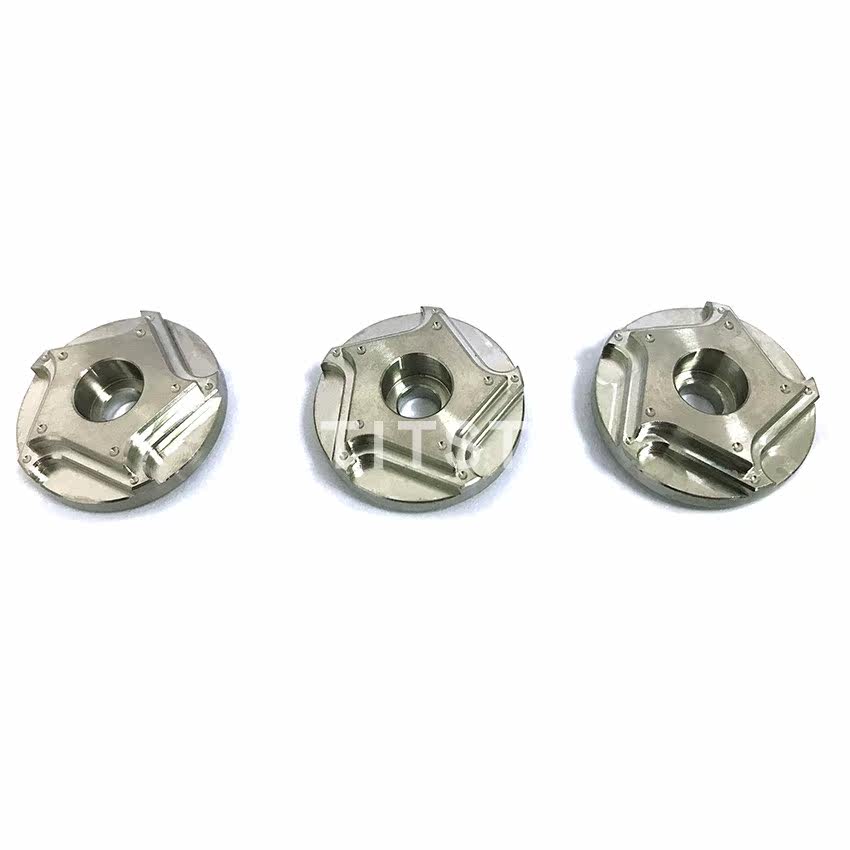 Titanium alloy hand guard handlebar lid type nut locomotive balance jam handle stopper to protect against fall protection