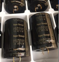 Nikon Super Through 4700uf50v gold foot electrolytic capacitor volume 35 * 50mm
