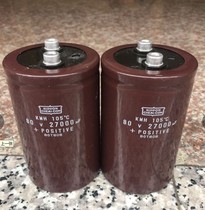 Sanxin used chemical 27000uf80v electrolytic capacitor 1 to 100 yuan volume 65 * 100mm