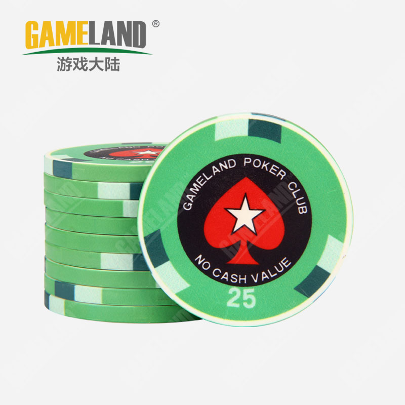 Trò chơi Continental Retro Beauty 43mm Deva Chips Mahjong Texas Holdem Gạch Chip Coin - Các lớp học Mạt chược / Cờ vua / giáo dục giá 1 bộ mạt chược