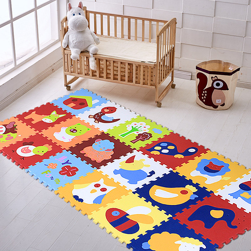 Taiwan imports babygreat children's crawling mat baby crawling mat puzzle mat plain pattern