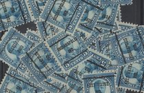 U.S. early pre-sold stamps President Roosevelt Indianapolis postmark one