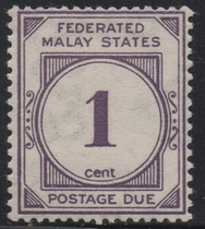 Commonwealth stamps British Malaya 1924 outstanding stamps 1c high value