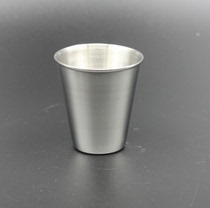 70 Ml Curled Stainless Steel White Wine Glass Spirits Cups Small Wine Ring With Carry-on Portable Outdoor Travel Camping