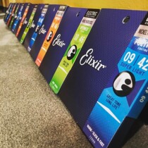 Hard stone instrument] American Elixir electric guitar string OPTIWEB 19052 10-46 non-sensing film