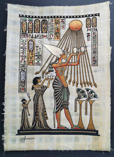 Egypt's imported sashgrass painting the small number of golden series new