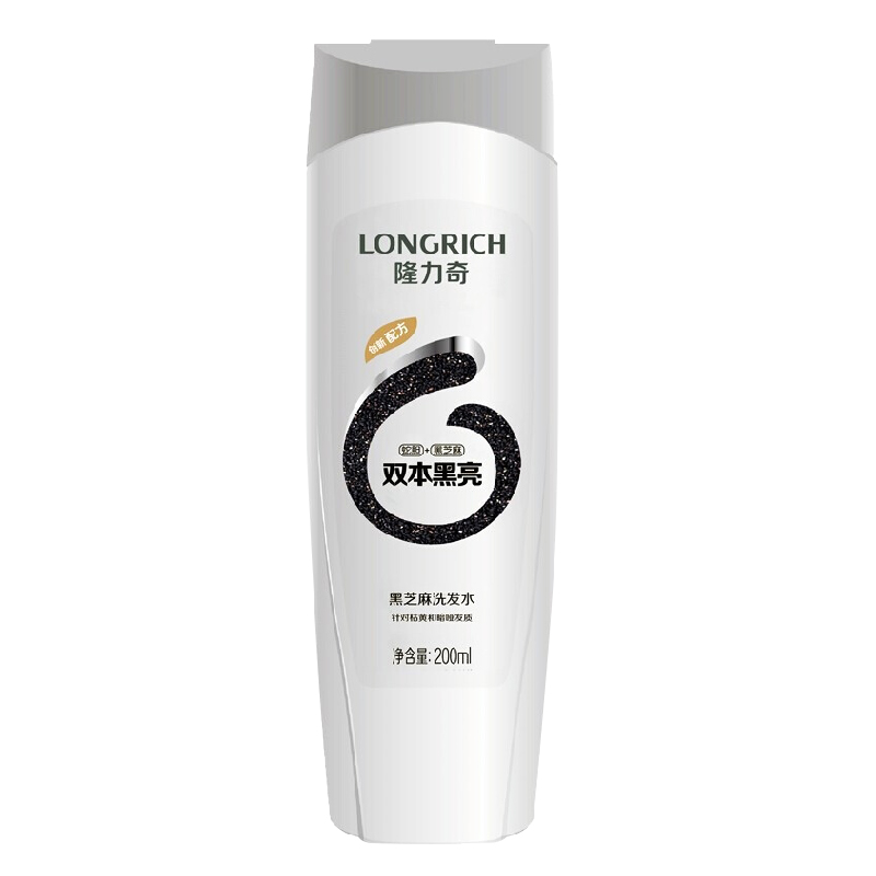 The Longchie Black Sesame Shampoo 200ml-Taobao