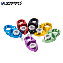 Add long tail hook bicycle rear dial adapter aluminum alloy rear dial extension tail hook suitable for large tooth flywheel modification