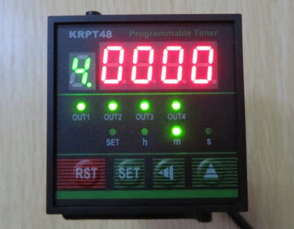 Manufacturer Direct sales Programmable Design Multi-channel cycle time-lapse relay PLC timing switch 4-way universal