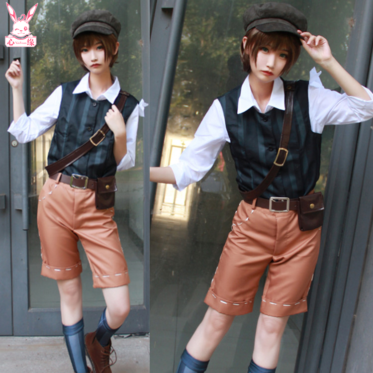 Spot Delivery Hat Socks Fifth Personality Cos Suit Suitors Maid Spring Hand COSPLAY Costume Glasses