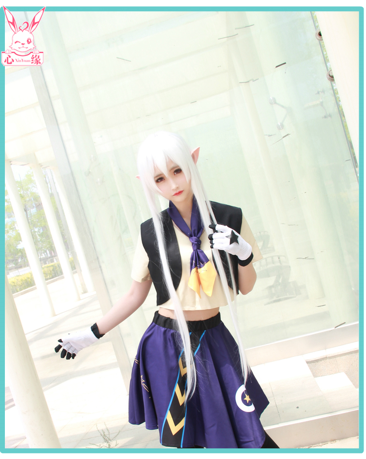 Trái tim đã được ủy quyền của Bump World Cosmic series Gruid để cosplay trang phục tóc giả Lei Shi An Fan sửa chữa đồ ngủ cosplay thỏ