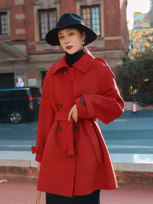 Adult version of raglan sleeve parent-child double-sided coat jacket clothing pattern cutting drawing physical paper