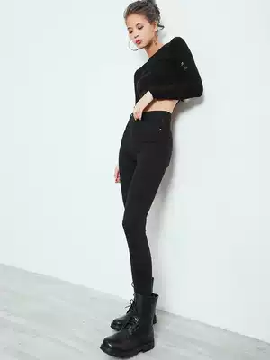 Type super good pipe pants warm base denim clothing pattern cutting drawings physical paper