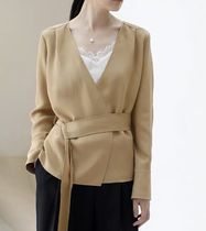 Spring and summer French elegant cardigan long sleeve short jacket strap pattern drawing physical paper