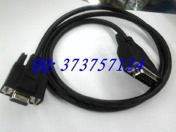 DB15 male to VGA female 2 rows of 15 pins to 3 rows of 15 female directly connected to 1 meter