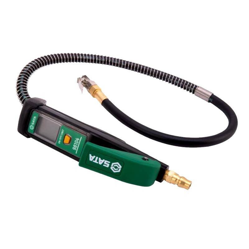 QB Shida Petrol Fidelity Electronic Tire Pressure Gauge Number of Pointer Tire Pressure Detector Tire Inflatable Gun 98104-Taobao
