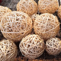 Craft willow ball rattan ball hanging ornaments Shopping mall hotel Kindergarten Street decoration Window design large ball lampshade