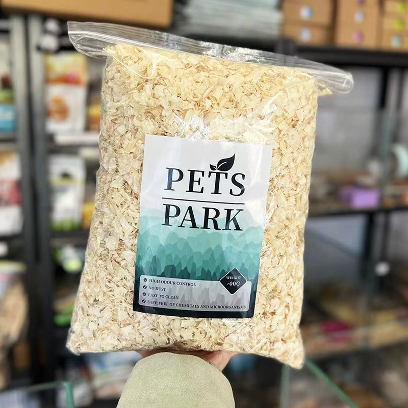 Harder wood chips dust-free poplar wood sliver silk wood curling gold bear cushion bird supplies deodoring soft and warm