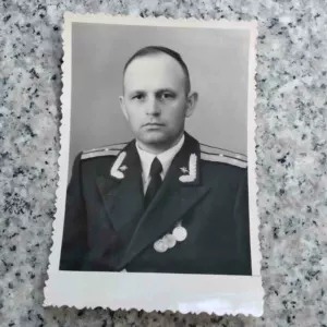 Фотография капитана связи ВМФ СССР.