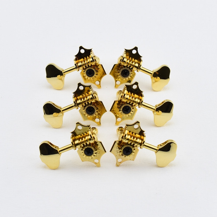 Imported folk Guitar Vintage Retro strings Buttons Strings of Strings Shaft Curly Strings