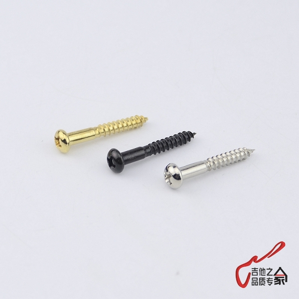 1 set (6) Han production GF ST Single rocking electric guitar violin bridge vibrato system fixing wood screws