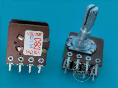 Taiwan Songhui 148 type double potentiometer tap B1M handle length 25MM flower