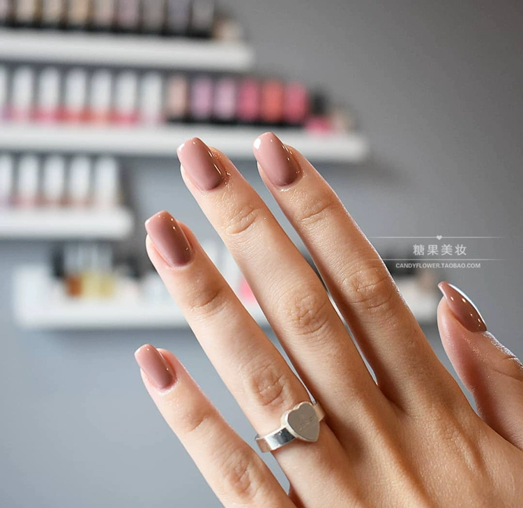 Sơn móng tay OPI chính hãng của Mỹ Peru series màu nude sữa nâu / sữa nhạt màu cà phê P37 miễn phí nướng và bảo vệ môi trường nhanh khô - Sơn móng tay / Móng tay và móng chân