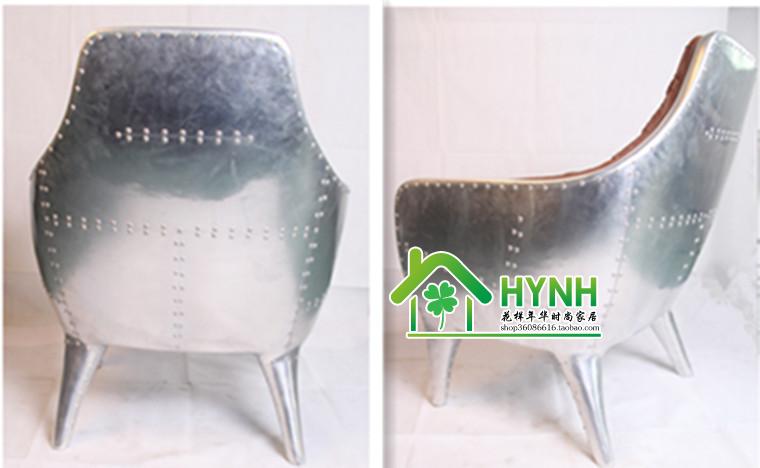 Không gian sáng tạo châu Âu nhôm ghế salon ghế bành Cafe đồ nội thất cá tính Anh Jane retro phong cách Mỹ - Đồ nội thất thiết kế ghế xếp mini
