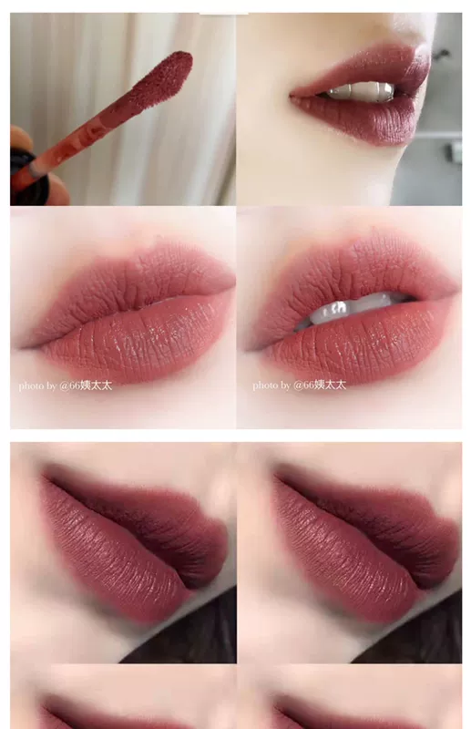 Wet n wild Wet and wild hoang dã WNW son môi dạng lỏng không dễ dính cốc không dễ phai màu son cam đất - Son môi