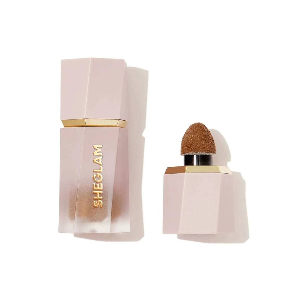 Sheglam Крем для контуринга жидкий в серых тонах, пригоден для начинающих, естественное смазывание, двухцветные хайлайты
