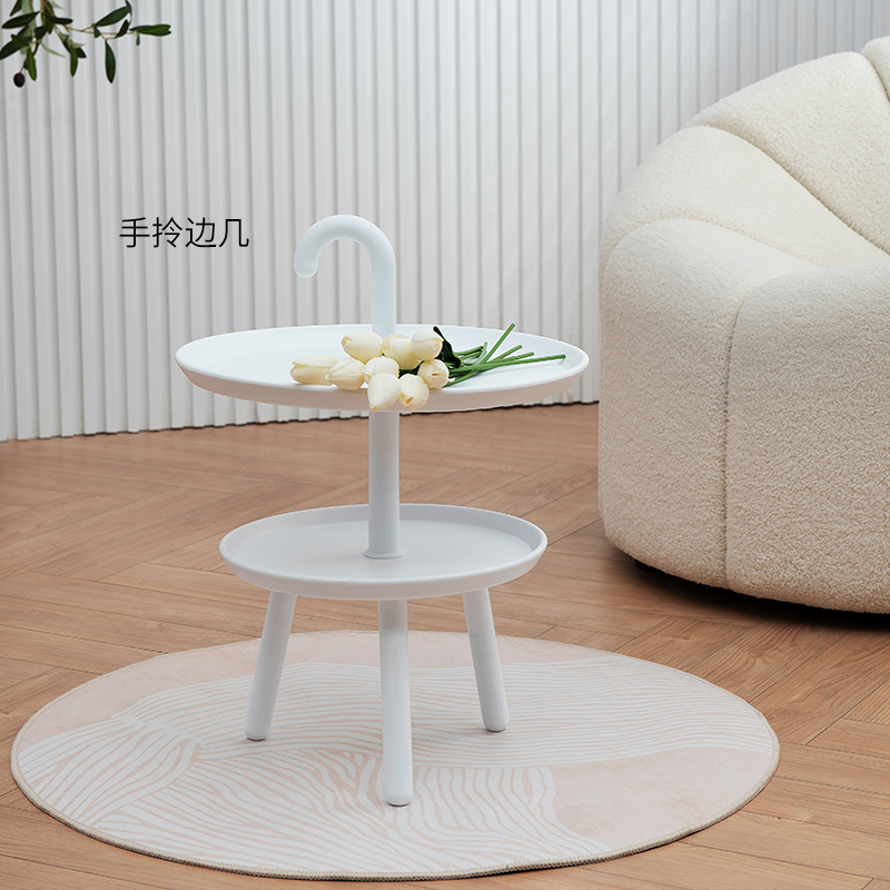 Nordic wind ins sofa side a few small tea table corner a few simple modern living room balcony movable mini round a few