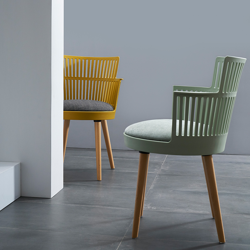 Nordic Modern Minimalist Dining Chair Creative Designer Casual Chair Small Family Home Backrest Windsor Net Red Chair