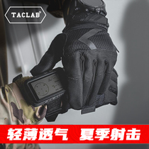 TACLAB Marksman 0 5MM riding shooting sports tactical touch screen thin lure fishing full finger gloves for men