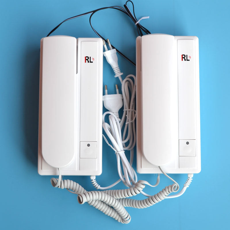 Special line two-way Intercom telephone RL-209 soft music card AC DC cable intercom doorbell spot