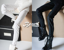 ◆ bears◆ BJD baby clothes A199 small feet elastic denim trousers 2 colors look at the description 1 41 3 uncle