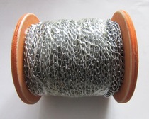 Small chain Stainless steel chain 304 chain chain Iron chain Clothes anti-theft chain Pet chain Light chain Clothing chain