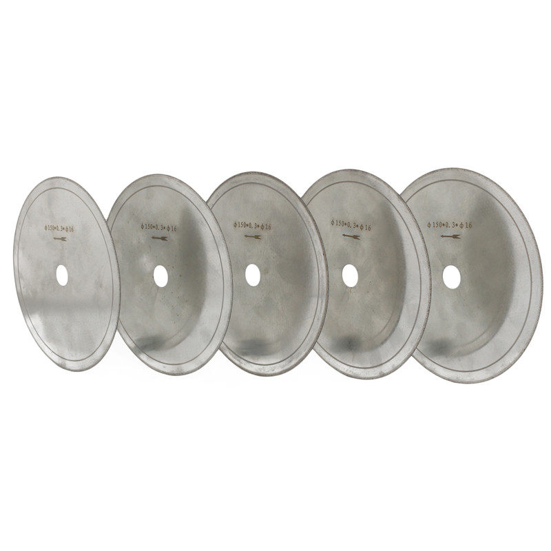 6 inch 150mm gemstone crystal crystal grass cutting stone cutting piece diamond ultra thin saw blade