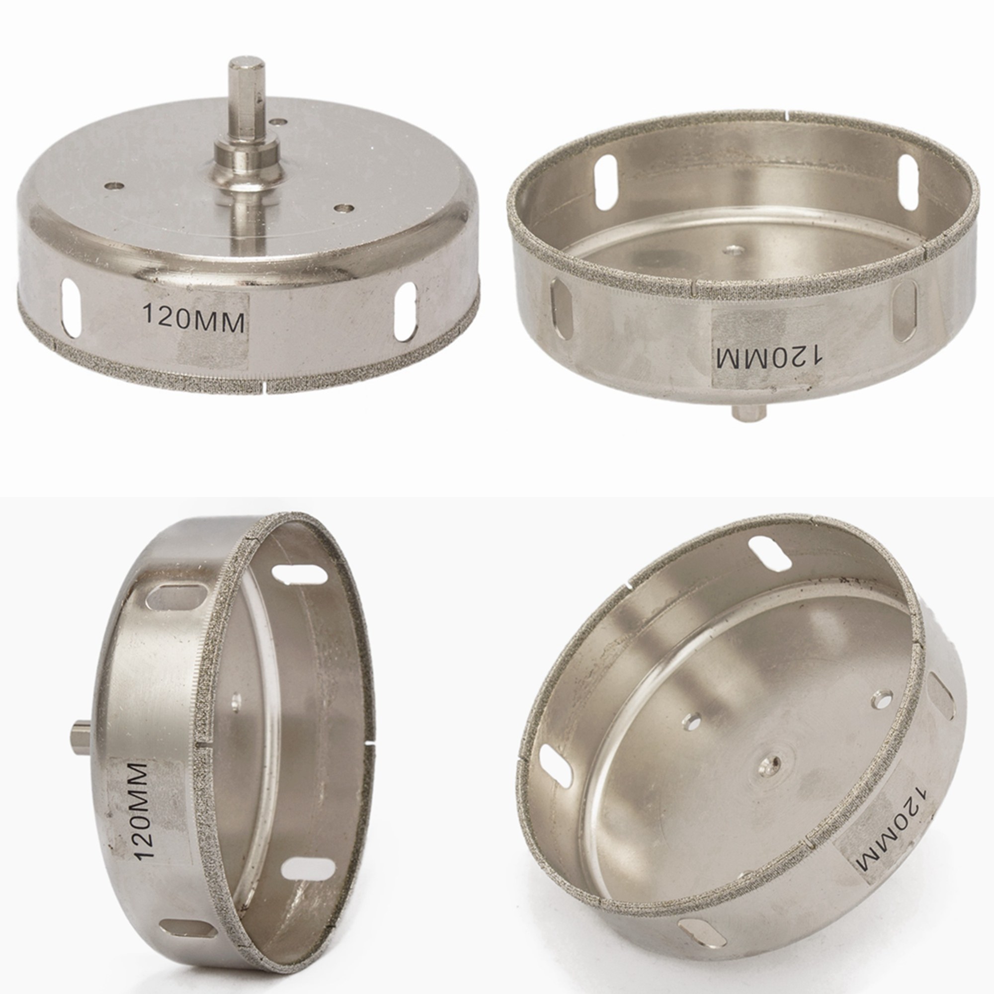 75-160 mm long groove drilled vitrified brick glass tile marble quartzite artificial stone ceramic drill driller