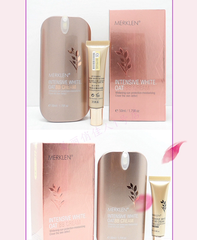 Melkalen Intensive Skin BB Cream 9306 BB Cream Repair Kem che khuyết điểm Kem dưỡng ẩm trang điểm khỏa thân 50ml