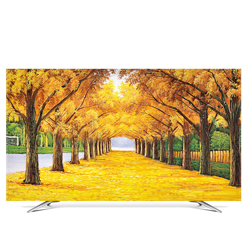 Brief anti-dust TV set of hanging liquid crystal TV cover 6555 inch TV set desktop TV set
