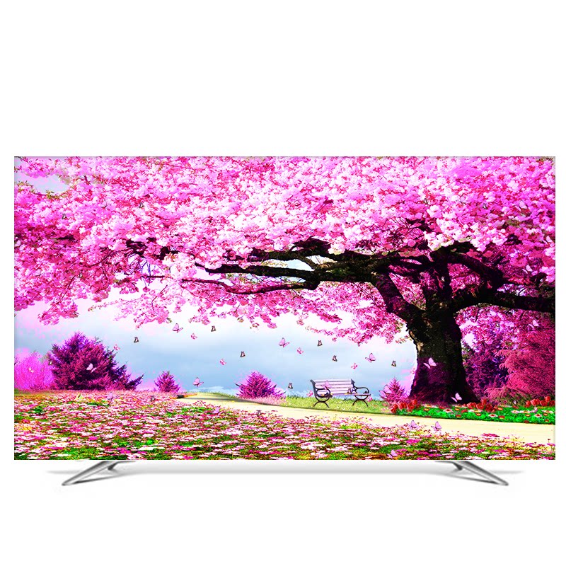 TV set dust cover 55 inch TV set Hanging TV set dust cover 42-50-65 inch LCD fabric