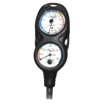 Diving triptych Imports of two connected multi-meter diving meters Combined air pressure meter depth direction Table