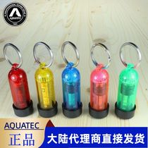 进口台湾AQUATEC气瓶潜水信号灯LED-2575发光棒潜伴灯夜防水200米