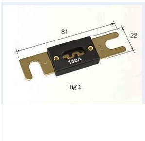 Car insurance sheet large flat fork bolt type fuse 30A40A50A60A80A100A200A250A-400A, etc.