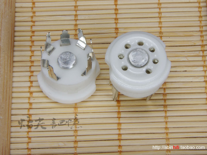 Ceramic small seven-foot tip-foot vacuum tube holder
